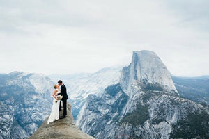 wedding portrait in Yosemite